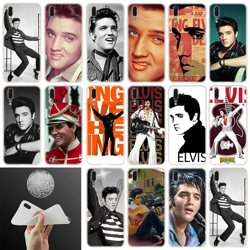 

Elvis Presley Soft Silicone Phone Case For Huawei P30 P20 P30Pro P10 P9 P8 Lite 2017 P samrt 2019 Plus Cover