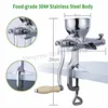 Stainless Steel Manual Juicer Fruit Vegetable Juice Extractor Orange Lemon Wheatgrass Squeezer 100% Original Juice 5