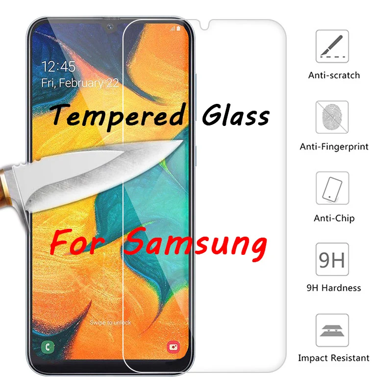 Защитное стекло для Samsung Galaxy A40 A40s A30 A20 A20e A10 A2 Core A50 A70 A80 A90 A60 a50|Защитные стёкла и