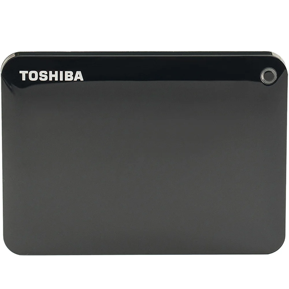 Toshiba HDD Canvio подключение USB 3,0 2," 2 ТБ 1 ТБ портативный внешний жесткий диск мобильный настольный ноутбук шифрование HDTC920YK3AA