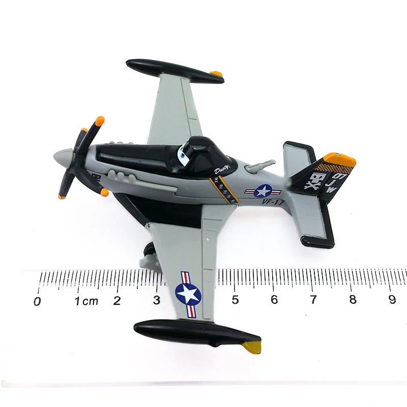 Дисней Pixar Planes No.7 Jolly Wrenches Dusty Crophopper 1:55 литья под давлением металлическая