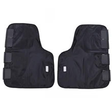 Универсальная защитная крышка для двери для домашних животных, 1 пара, Защитная крышка для дверей для домашних собак, защита от царапин, подходит для всех транспортных средств