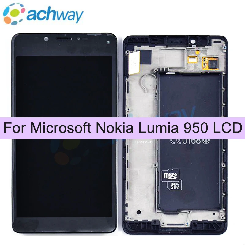 For 5.2" Nokia Lumia 950 LCD Display Touch Screen