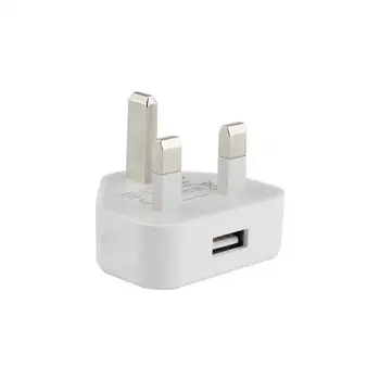 

5pcs UK Plug Charger Travel Home Wall AC Charger USB Adapter