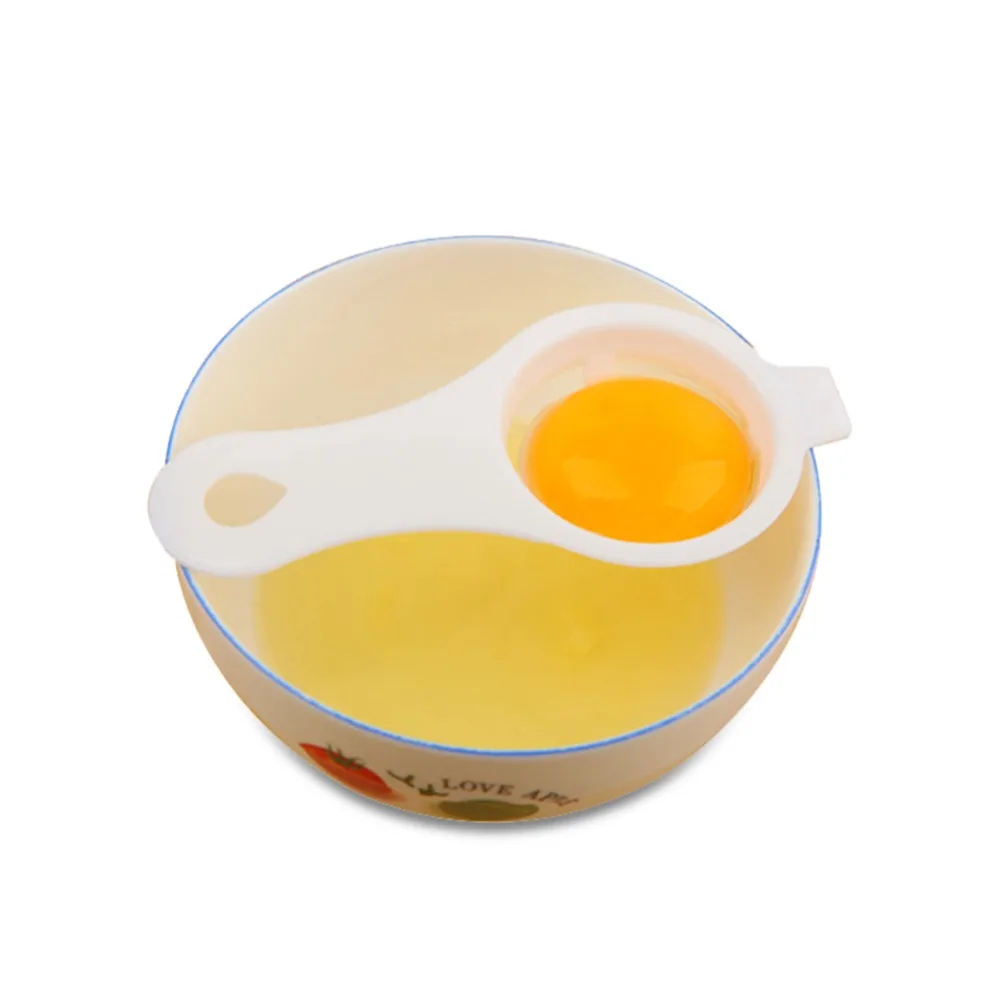 2PCS 13*6cm Egg White Separator Egg Yolk Separation Egg Processing Essential Kitchen Gadget Food Grade Material For Home Family