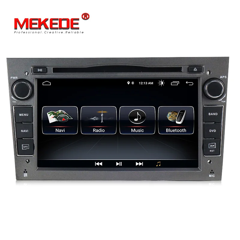 

Gray colour! Android 8.1 car gps dvd player for Vauxhall Opel Astra Vectra Antara Zafira Corsa support 4G wifi bluetooth FM RDS