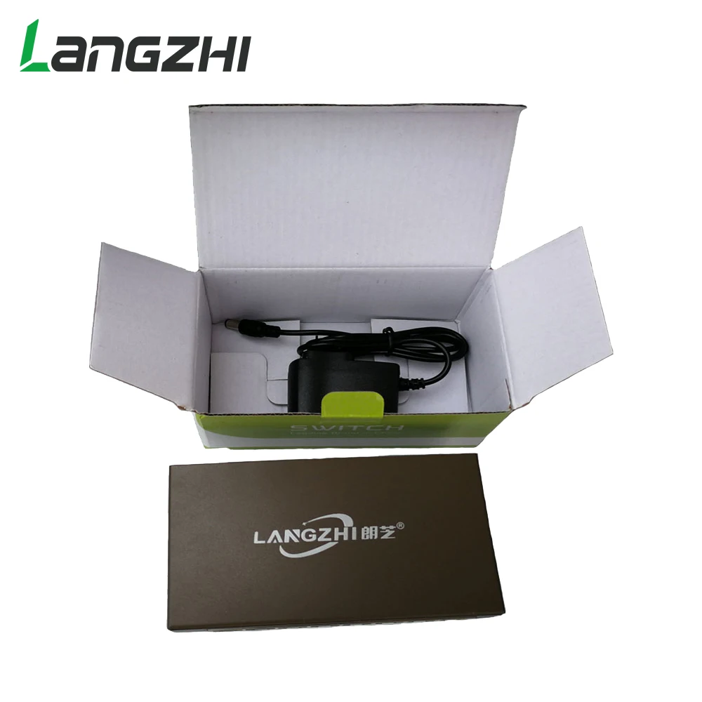 Langzhi сетевой гигабитный коммутатор 8*10/100/1000 Мбит/с RJ45 порт 10 Гбит/с 1000 LACP Ethernet сеть