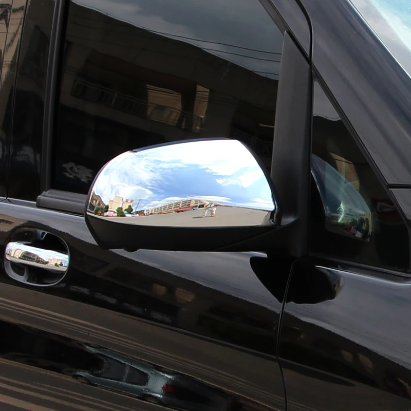 

Fit For Mercedes Benz Vito Valente Metris W447 2014 2015 2016 2017 2018 ABS Side Wing Fender Rearview Door Mirror Cover Trim