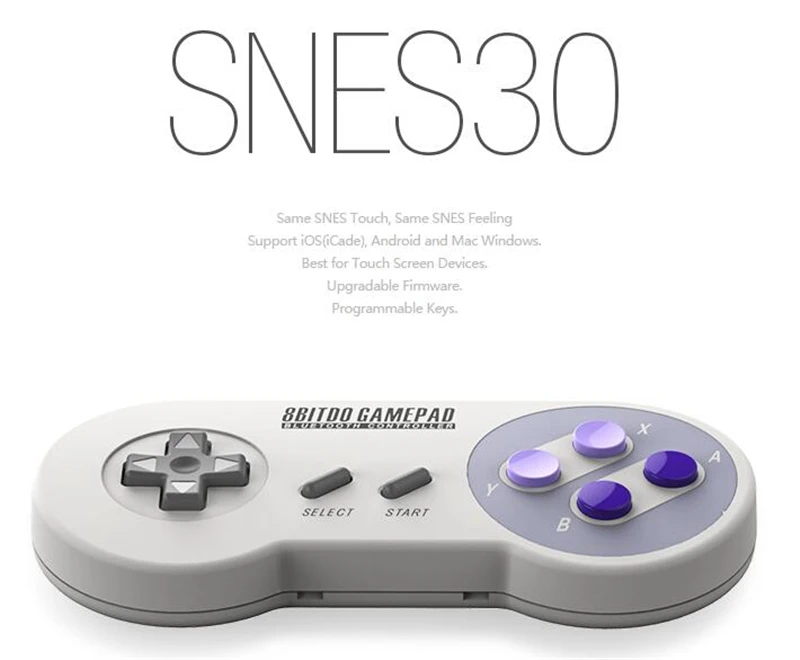 Free Shipping Play hour Battery Life 8bitdo Snes30 Pro Wireless Bluetooth Gamepad Game Controller For Ios Android Pc Gamepad Controller For Pc Game Controller For Pccontroller For Pc Aliexpress