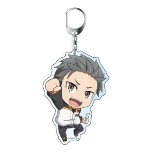 Re: жизнь в другом мире от нуля фигурку акриловые Rem Ram Natsuki Subaru Emilia аниме модель