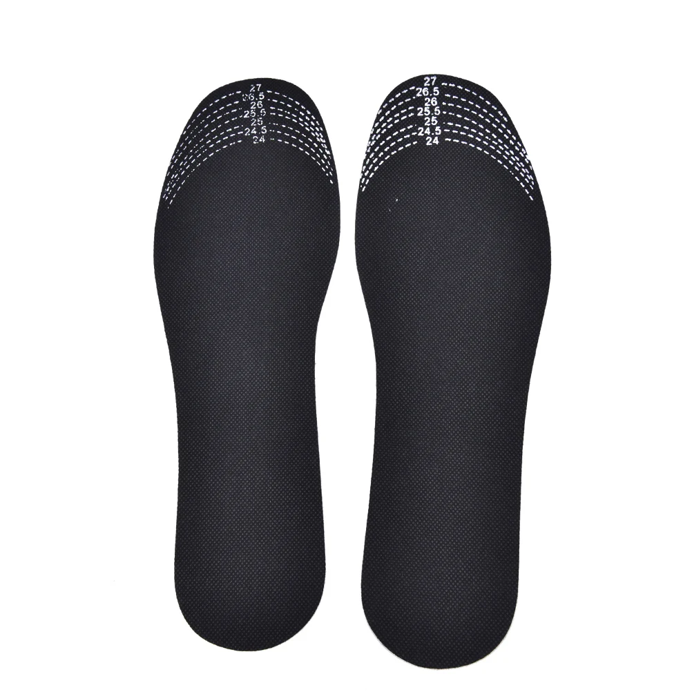 1 Pair Adjustable Unisex Bamboo Charcoal Deodorant Cushion Foot Inserts