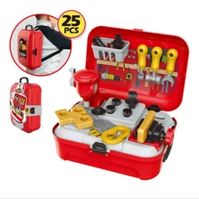 Детский Кукольный домик, набор инструментов для мальчиков и девочек, набор медицинских игрушек для доктора, имитация кухонной красоты, набор камней для макияжа, игрушки