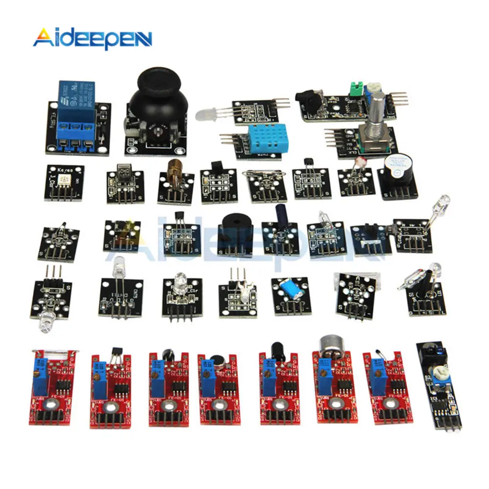 

37 IN 1 Sensor Kit Module Sensor Kits For Arduino For Raspberry Pi