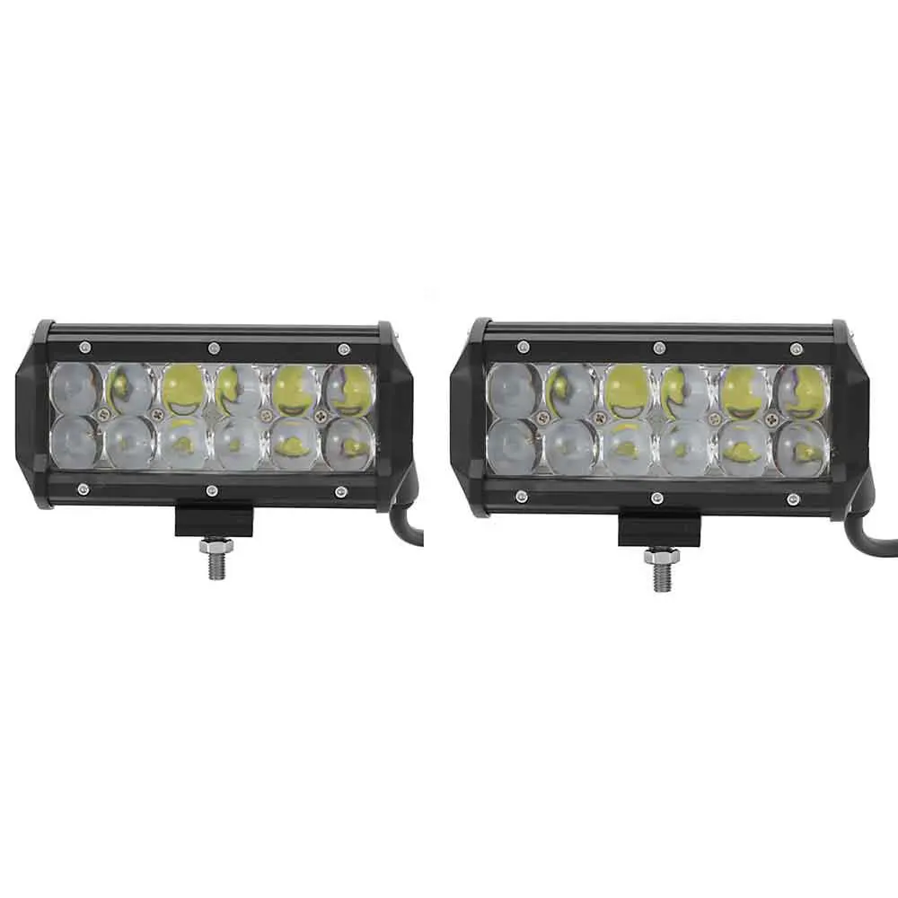 

Car LED Flood Work Light 6000K 6000LM 4WD ATV Off-road Driving Lamp Standardized Llevel IP68 2pcs 7 inch DC 10 - 30V 60W