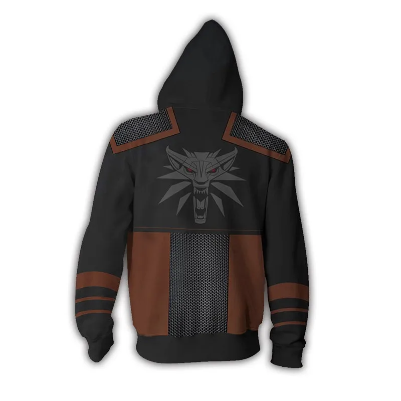 Fans Wear Hoodie 3d Printed Sweatshirt Gaming The Witcher 3 Cosplay Hooded Sweatshirts Men Hoodie Polyester