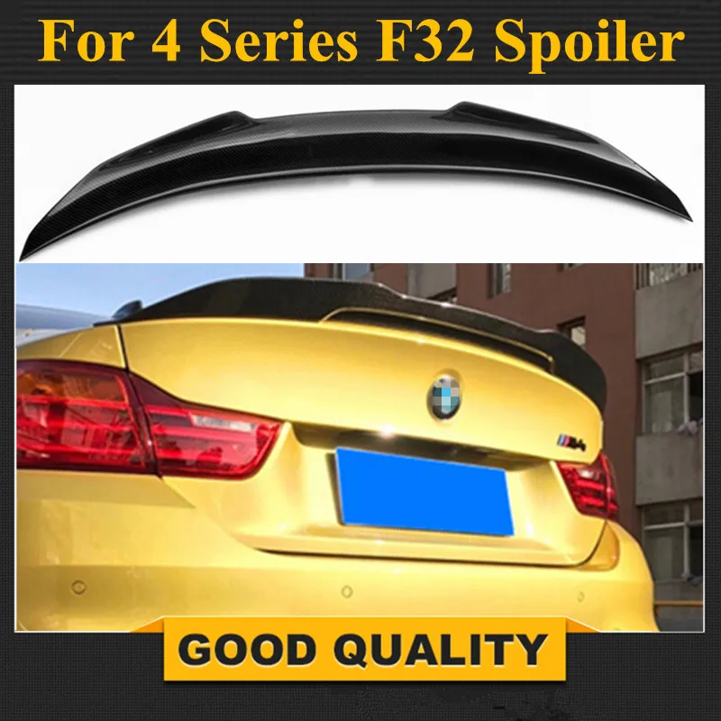 

F32 Carbon Fiber Rear Spoiler Wing PSM Style Trunk Boot Lip For BMW F32 4 Series 2-door Coupe 2014 - present