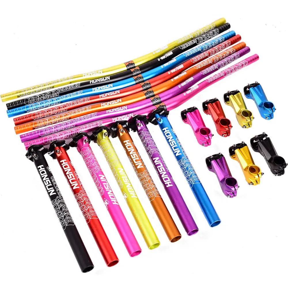 

HONSUN mountain bike handle set three-piece set Yan 720/780mm handlebar cross / riser tube bicycle accessories
