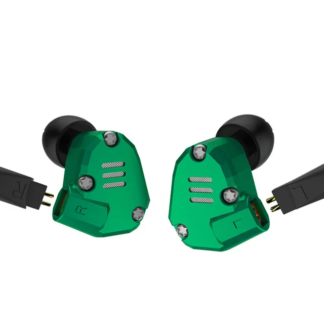 

Metal KZ ZS6 2DD+2BA Hybrid In Ear Earphone Running Sport Earphones EarHOOK Headset Earbud HIFI SE846 IE80 IE800 UE900 ZS5