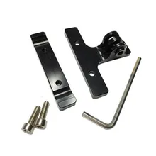 Aluminum Bike Clip Holder for Gopro Hero 5 4 3 Xiaomi Yi 4k Sj4000 Sjcam Bicycle Saddle Rail Seat Lock Mount Go Pro Accessories
