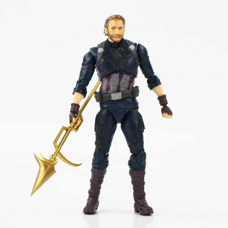 Продажа 15 см супергерой Бесконечность войны S. H. Figuarts Капитан Америка Brinquedos Figurals ПВХ фигурку игрушки Коллекционная модель куклы