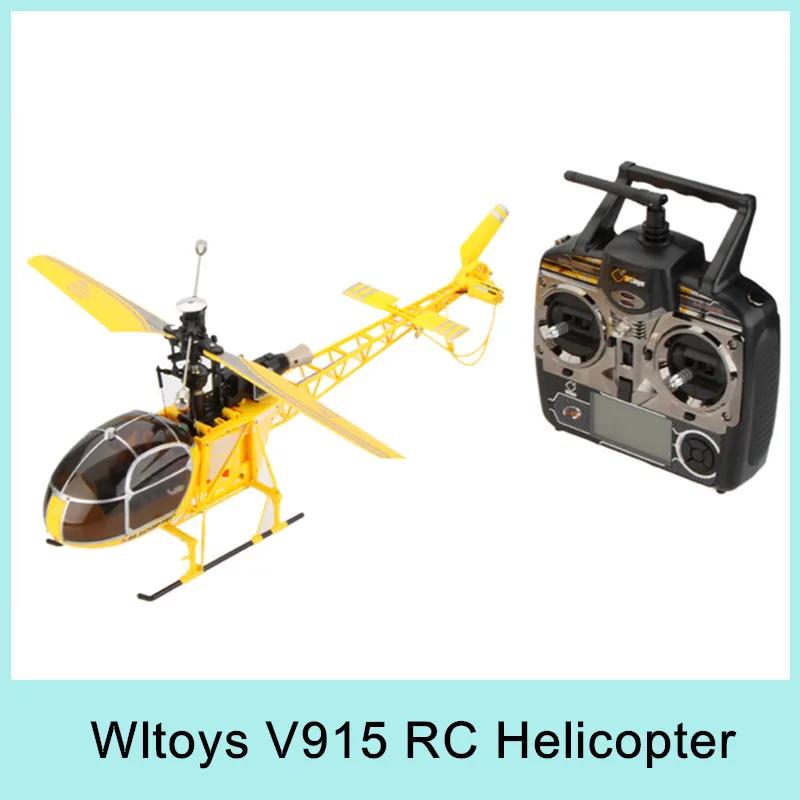 WltoysV915Seeker24G4CH6AxisRTFLama51cmBigRCHelicopterHigh