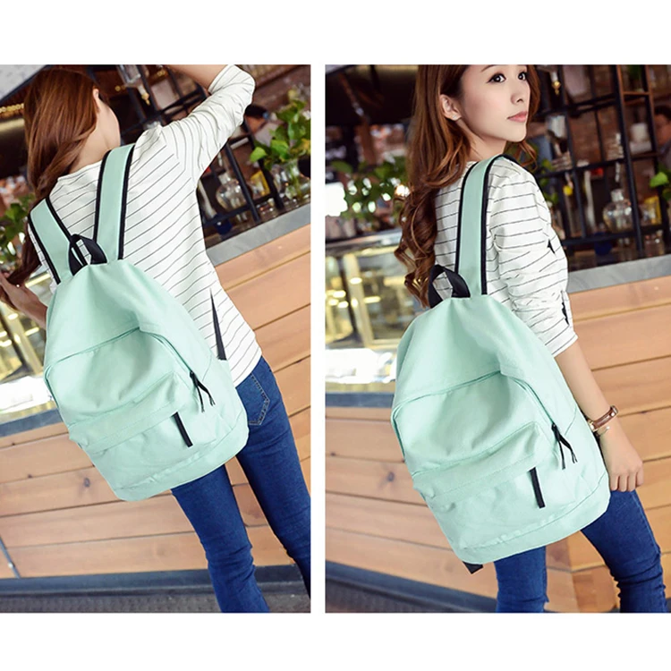 2018 Lona de Color Puro Mochila Escolar Para Adolescente Chica Femenina Mejor Viaje Mujeres Mochila Canvas Pure Color Backpack Adolescent Girl Backpack Female Best Women Backpack Rucksack Mochila Bagpack Travel Bag 2018 Lona de Color Puro Mochila Escolar Para Adolescente Chica Femenina Mejor Viaje Mujeres Mochila Canvas Pure Color Backpack Adolescent Girl Backpack Female Best Women Backpack Rucksack Mochila Bagpack Travel Bag