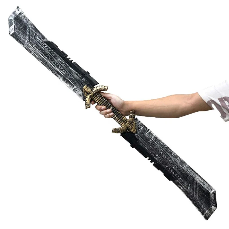 

1: 1 Sword 110cm Cosplay Double-edged Thanos Movie Role Playing Model Figure Thor Thunder Hammer Figure Model PLUTONY toy