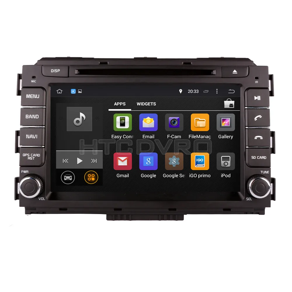 Best YMODVHT 8inch 4G Octa Core Android 9.0 7.1 Car DVD Player for Kia Carnival 2015-GPS Navigation Auto RDS Radio Audio Video Stereo 2