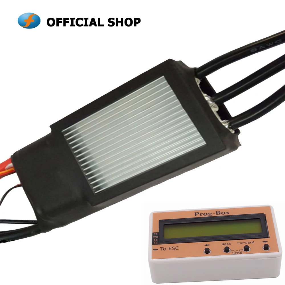 

22S 400A brushless ESC for aircraft with programming box
