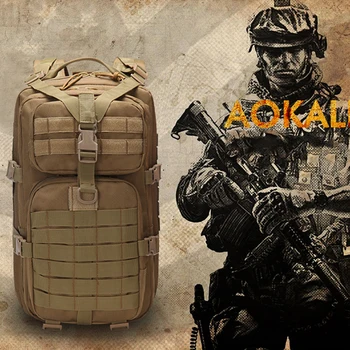 

Military Tactical Backpack Large Army 3 Day Assault Pack Waterproof Molle Bug Out Bag Rucksacks Outdoor Hiking Camping Hunting