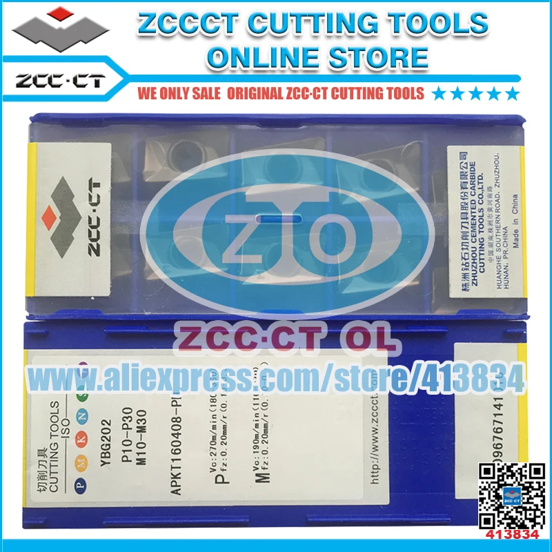 

ZCCCT cutting tools cnc milling cutter and turning inserts 1 pack