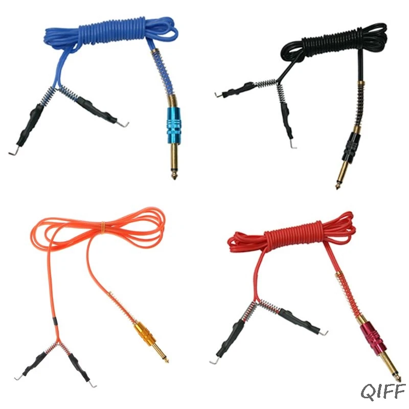 

1PC Silicone Tattoo Power Clip Cord For Machine Gun Kit Set Supply