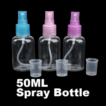

50ml Refillable Portable Mini perfume bottle &Traveler Spray Atomizer Empty Parfum bottle Scent Pump Case make up tool 1pc