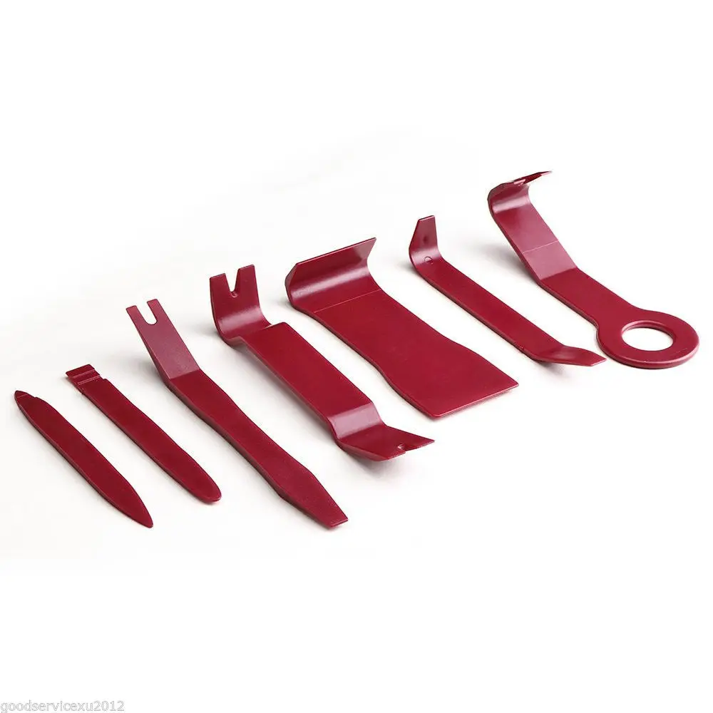 

7 pcs/set Car Off-Road Interior Door Handle Trim Panel Clip Light Audio Removal Tools