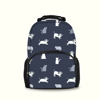 

Animal Dog Pattern School Bags Backpack Casual Teen Boys Girls Supplies Orthopedic Vintage Large rugzak Mochila Dropshipping