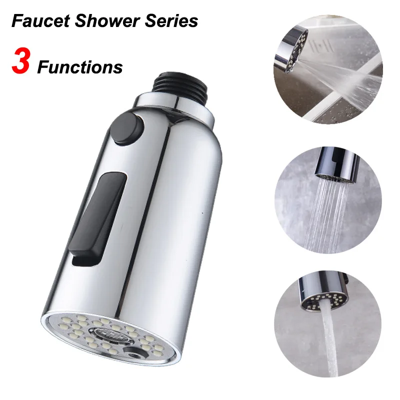 

Kitchen Pull Out Down Sprayer Faucet Spray Shower Head Water Saving Water Tap Replacement Faucet Bathroom Accessories Sprayer