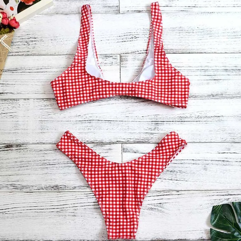

Sexemara Bikini women swimwear 2019 new popular swimsuit women sexy swimming suit for beach seaside swim pool trikini bikini set