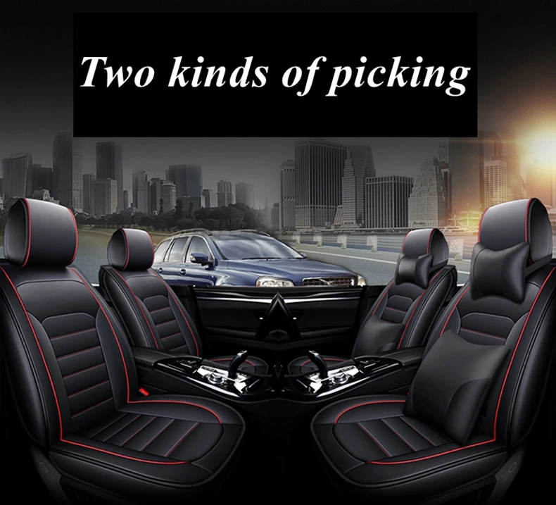 Luxury Cayenne Airbag Compatible Car Seat Covers for Jeep Wrangler 2011-2019 5-Seat Custom PU Leather Front Rear Seat Pad All Season Protetion Full Set Easy Install