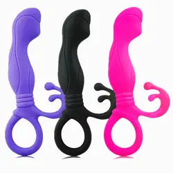 Бренд мужской сексуального продукты для удовольствия простаты массажер Анальный Секс-игрушки Силиконовый анальный Вилки Анальный Butt