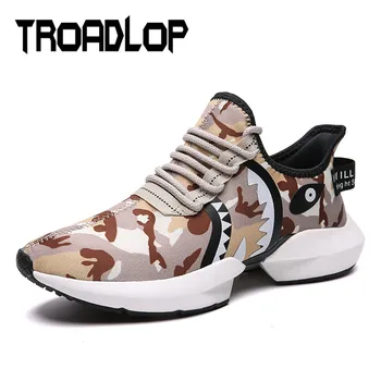 

Troadlop Camouflage Color Outdoor Shoes Men Sneakers Breathable Net Cloth Summer Shoes