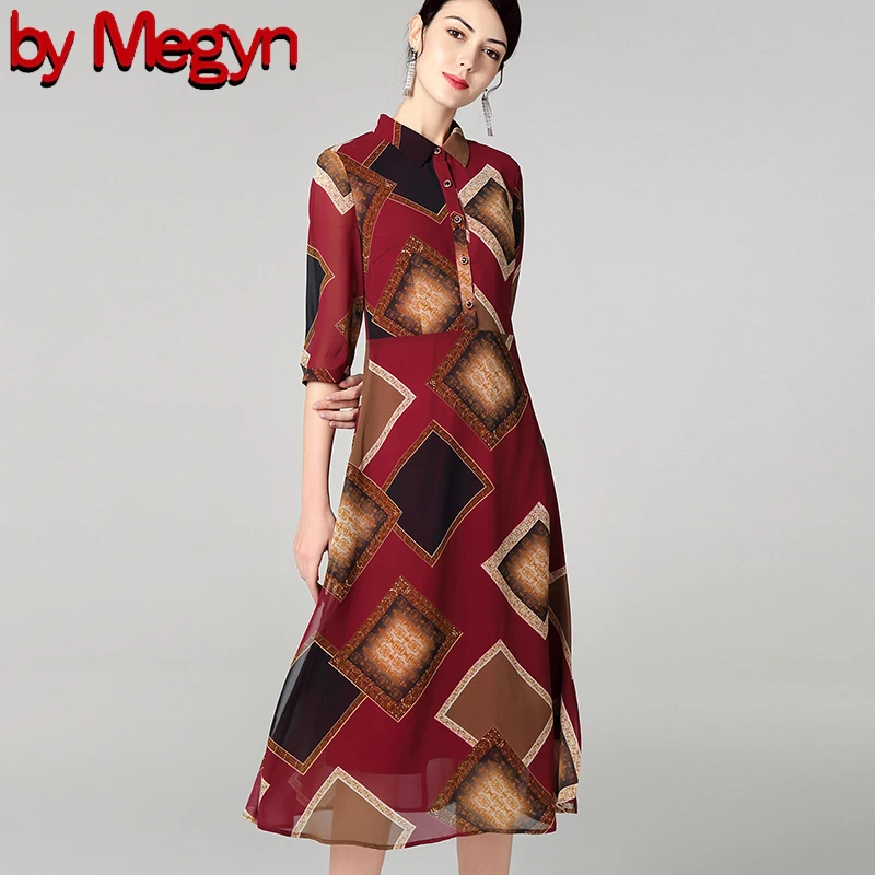 От Megyn, летнее платье,, бохо стиль, платье-рубашка, женское, повседневное, с геометрическим принтом, а-силуэт, свободное платье, Vestidos 4XL размера плюс