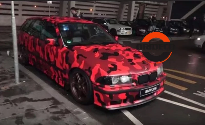 red black camo vinyl 1