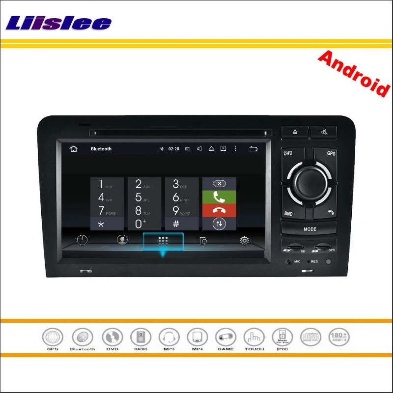 Sale Liislee Car Android Multimedia For Audi A3 S3 A5 / 8P 2003~2013 Stereo Video Radio CD DVD Player GPS Map NAV Navigation System 5