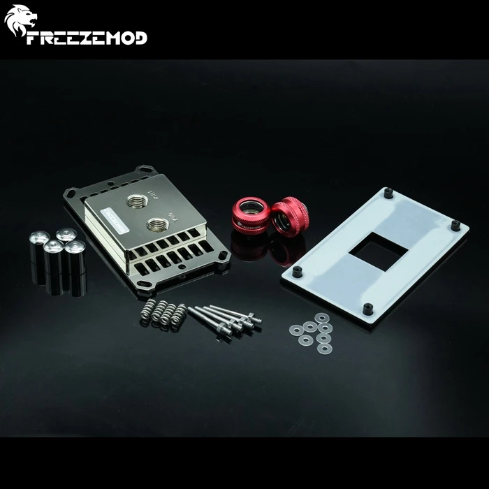 FREEZEMOD all metal CPU water cooling block sprayable liquid block with