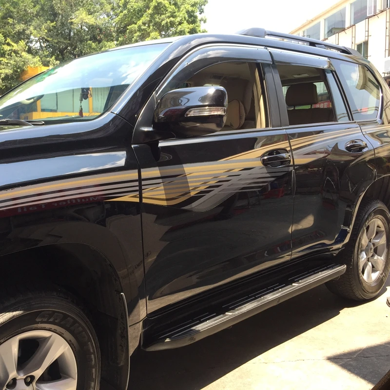 Чехол для Toyota Prado FJ150 FJ 150 2010 2016 4 шт. солнцезащитный козырек от дождя окна