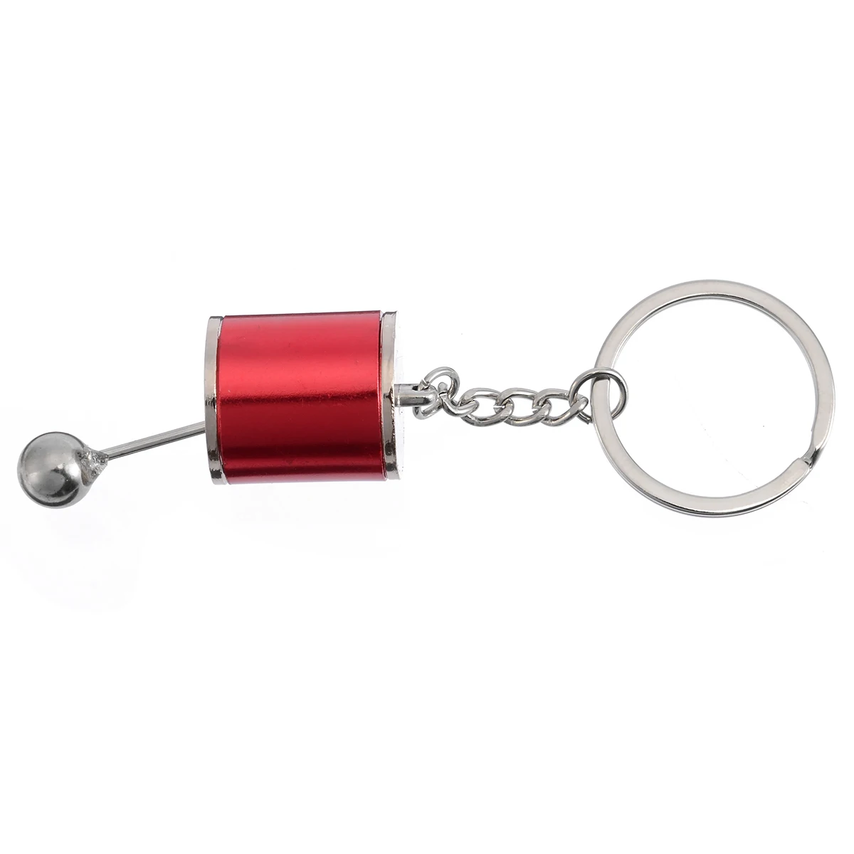 5 Color Men Metal Gear Shift Gearbox Gear Knob Zinc Alloy Key Ring Keyring Keychain Nice Gifts