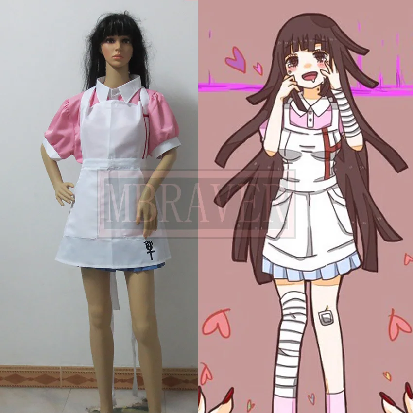 

Костюм для косплея Super Danganronpa 2 Mikan Tsumiki