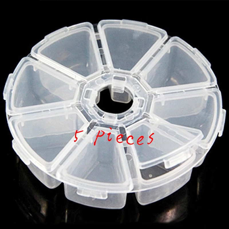 Diamond Painting Boxes Mini 8 Grids Rhinestone Gems Plastic Box Storage