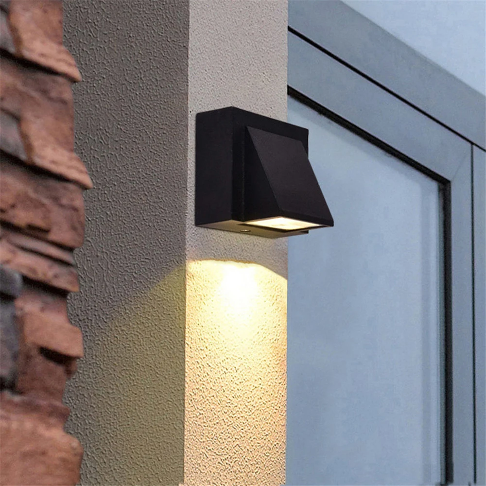 wall sconces for living room 5W 6W 15W Modern simple creative outdoor waterproof wall lamp LED courtyard lamps gate lamp terrace balcony garden wall light wall mounted lights