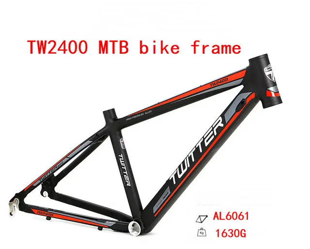 $US $152.75 2019 new 24*13.5inch 1630g Aluminum Alloy Mountain Bike Frame Bicycle Frame MTB 24inch Ultra-lightw